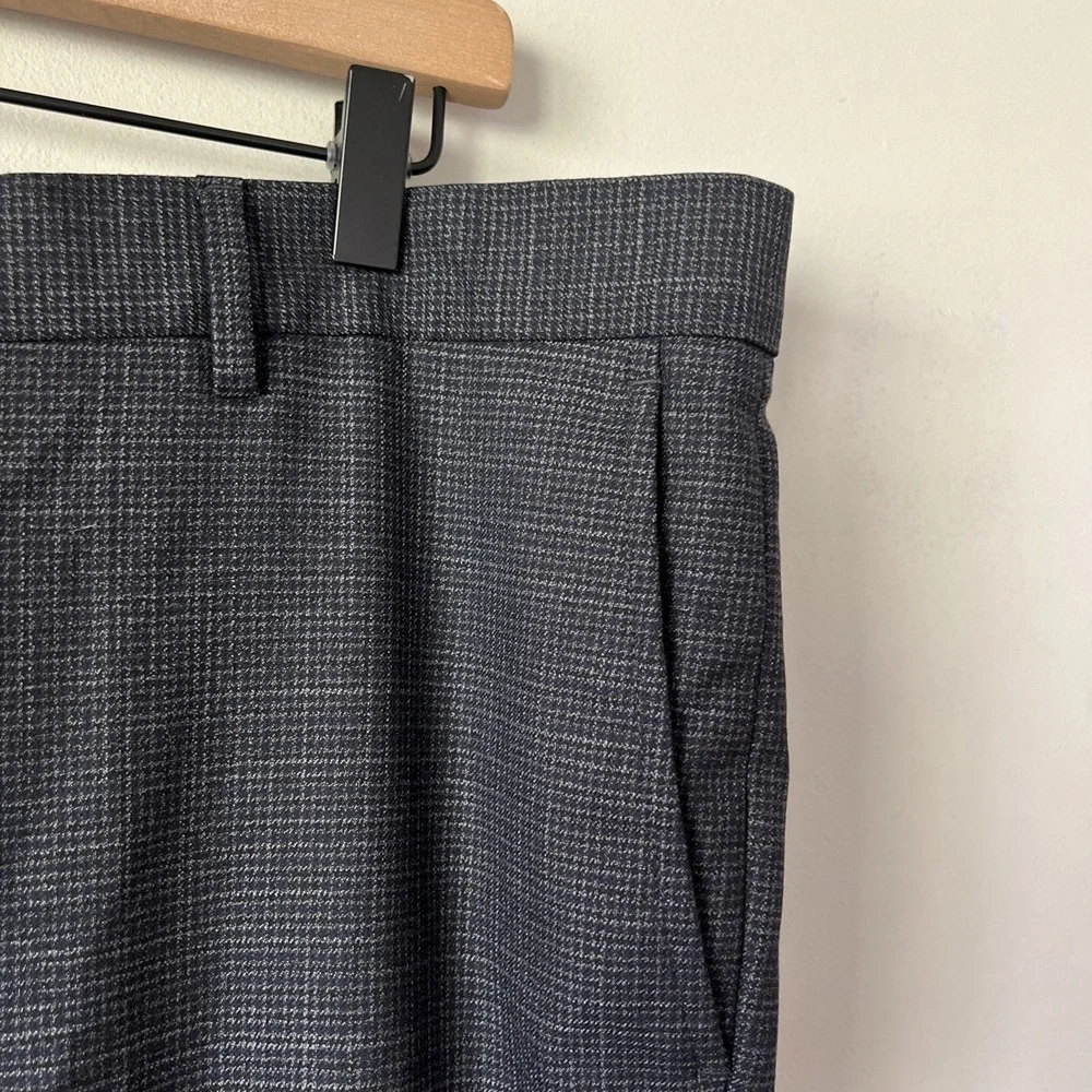 Men's Banana Republic Slim Fit Plaid Dress Trouser Pants size 38x31 NWT
